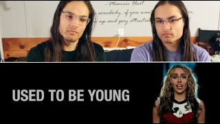 Miley Cyrus - Used To Be Young (Official Video) I REACTION // TWIN WORLD