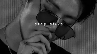 jungkook - stay alive [slowed & 53 minute]