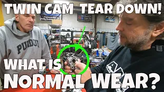 WHAT IS NORMAL WEAR? - Harley Twin Cam Engine Tear Down - Kevin Baxter - Baxter's Garage