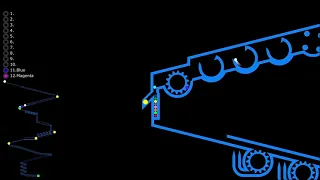 Elimination Marble Race 5 in Algodoo : Scrolling with Map Leg 2 Speed Go