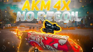 AKM 4X NO RECOIL | PUBG MOBILE ERANGLE 2.0