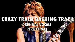 CRAZY TRAIN LIVE BACKING TRACK W/ ORIGINAL VOCALS