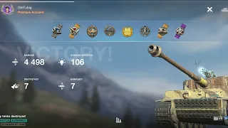 Tiger I Fox: 7 Kills,4K Dmg. with Full HP!