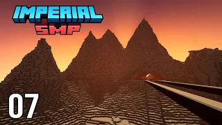 Imperial SMP - Episode 7 - Stage 1 of my MOUNTAIN BUILD DONE!!