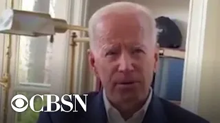 Biden says he will be more "respectful and mindful" of personal space