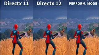 Fortnite Chapter 5 Season 2 | DirectX 11 vs DirectX 12 vs Performance Mode