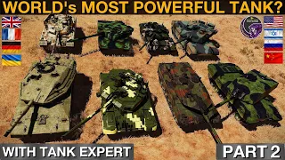 Tank Wars: Which Is The World's Most Powerful Main Battle Tank? (Part 2 of 2) | DCS