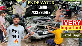 इतना सब आजतक नहीं लगवाया किसी भी Car में 😎 FIRST TIME - Premium Accessories for Our New ENDEAVOUR 🔥