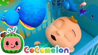 Baby Blue Whale Lullaby for Bedtime| CoComelon | Moonbug Kids - Color Time