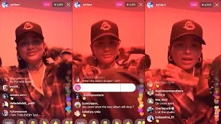 Kehlani (YGs Girlfriend) On Instagram Live In The Studio About To Make A Hit | October 11th, 2019