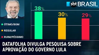 Datafolha divulga pesquisa sobre aprovação do Governo Lula | SBT Brasil (01/04/23)