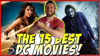 All 45 DC Movies Ranked Part 3 (15 Best DC Films)