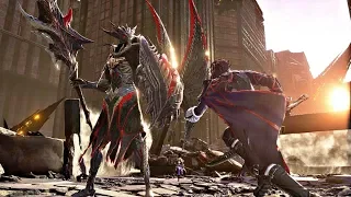 CODE VEIN - Queen's Knight Boss Fight (PS4 PRO)