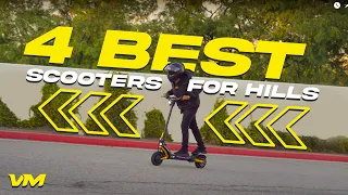 Best Electric Scooters for Climbing Hills in 2023