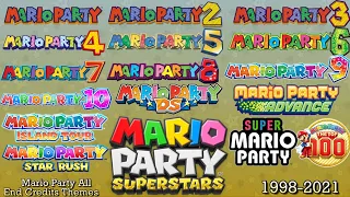 Mario Party All End Credits Themes (1998-2021)