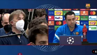 ¡XAVI callando a DAVID BERNABEU! (periodista)