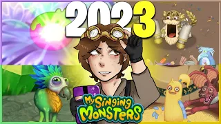 MEU TOP 10 DAS REAÇÕES DE 2023! | My Singing Monsters