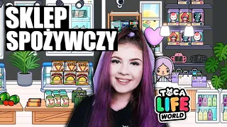 ZROBIŁAM WŁASNY SKLEP SPOŻYWCZY 💜 W TOCA LIFE WORLD 💜