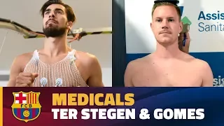 Ter Stegen and André Gomes pass medical tests