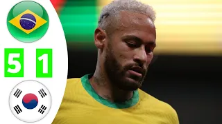 Brazil vs South Korea 5-1 All Goals & Extended Highlights HD