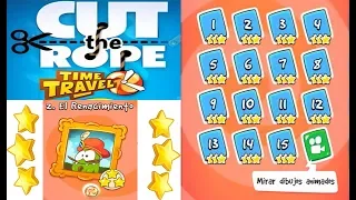 Cut the Rope: Time Travel 2. The Middle Ages - La Edad Media (1-15) 3 Estrellas-Stars JhoSeSaRo