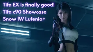 Finally press that EX BUTTON! Tifa c90 Showcase | Snow IW Lufenia+ [DFFOO GL - Vol#273]