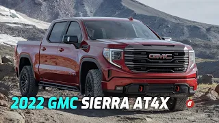 FIRST LOOK: 2022 GMC Sierra 1500 AT4X Is A Luxury Off-Roader