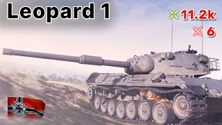 WoT 🔥 Leopard 1 🔥 6 Kills 11,2K Damage #worldoftanks #wot #leopard #leopard1 #леопард1