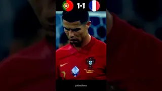 Portugal vs France 2020 UEFA Euro Highlights #shorts #football #youtube