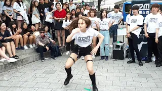 J.YANA. NCT 'BOSS' COVER. PRESENTING DYNAMIC ARTISTIC PERFORMANCE. HONGDAE BUSKING.