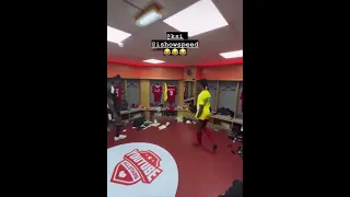 *UNSEEN FOOTAGE* SPEED VS KSI IN LOCKER ROOM AFTER SIDEMEN CHARITY MATCH