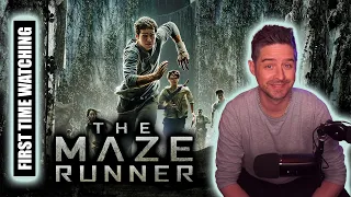 The Maze Runner - 2014 (FIRST TIME WATCHING MOVIE REACTION)