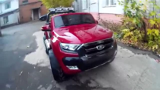 Детский полноприводный электромобиль Ford Ranger 4x4