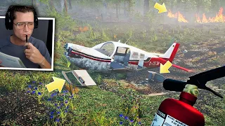 Plane Accident - Airplane Crash Investigator Simulator