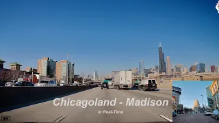 Chicagoland to Madison (Real-Time Road Trip) 12/23