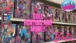 DOLL HUNTING AND MORE!! | Monster high, Barbie And Littlest Pet Shop💕