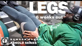 Arnold 2024 series | Legs workout 5,5 weeks out |  Samson Dauda