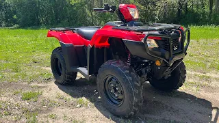 2022 Honda Foreman ES EPS Review!! THE WORK HORSE OF ATVS! ! !