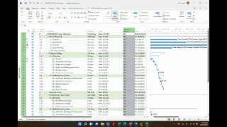 Waterfall and agile In Microsoft Project