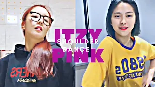 [ENG SUB] When Apink Bomi Dance to ITZY Ryujin Shoulder Dance Moves  에이핑크 보미 있지 류진의 어깨 춤