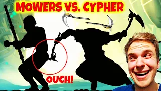 Shadow Fight 2 Special Edition. I Got Those CRAZY Kamas! Beating Cypher with Mowers.