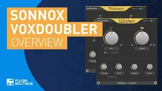 VoxDoubler by Sonnox | Vocal Doubler VST Plugin Tutorial & Review of Main Features