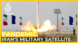 Iran launches its first military satellite