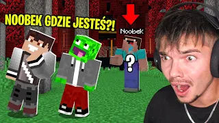 STRACILIŚMY NOOBKA w Minecraft... (smutne)