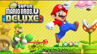 Jogando New Super Mario Bros U Deluxe com minha tia Lídia