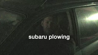Subaru Plowing