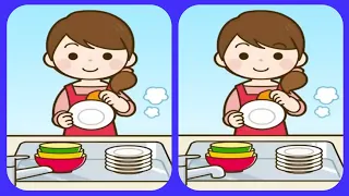 BRAIN EXERCISE: (Brain Exercise) SPOT THE DIFFERENCE IN 90 SECONDS #brainexercise brainexercise