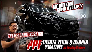 MODIFIKASI SUPER LENGKAP || TOYOTA ZENIX Q HYBRID ULTRA HEDON ALA DETAILING BROTHERS