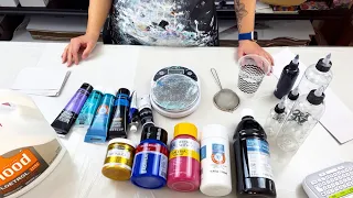 # 434 - NEW & UPDATED‼️ Paint Mixing & Ratios for the perfect👌🏼blowout ~ Acrylic Pouring