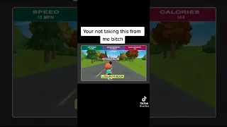 lois plays a exercise bicycle video game (family guy)